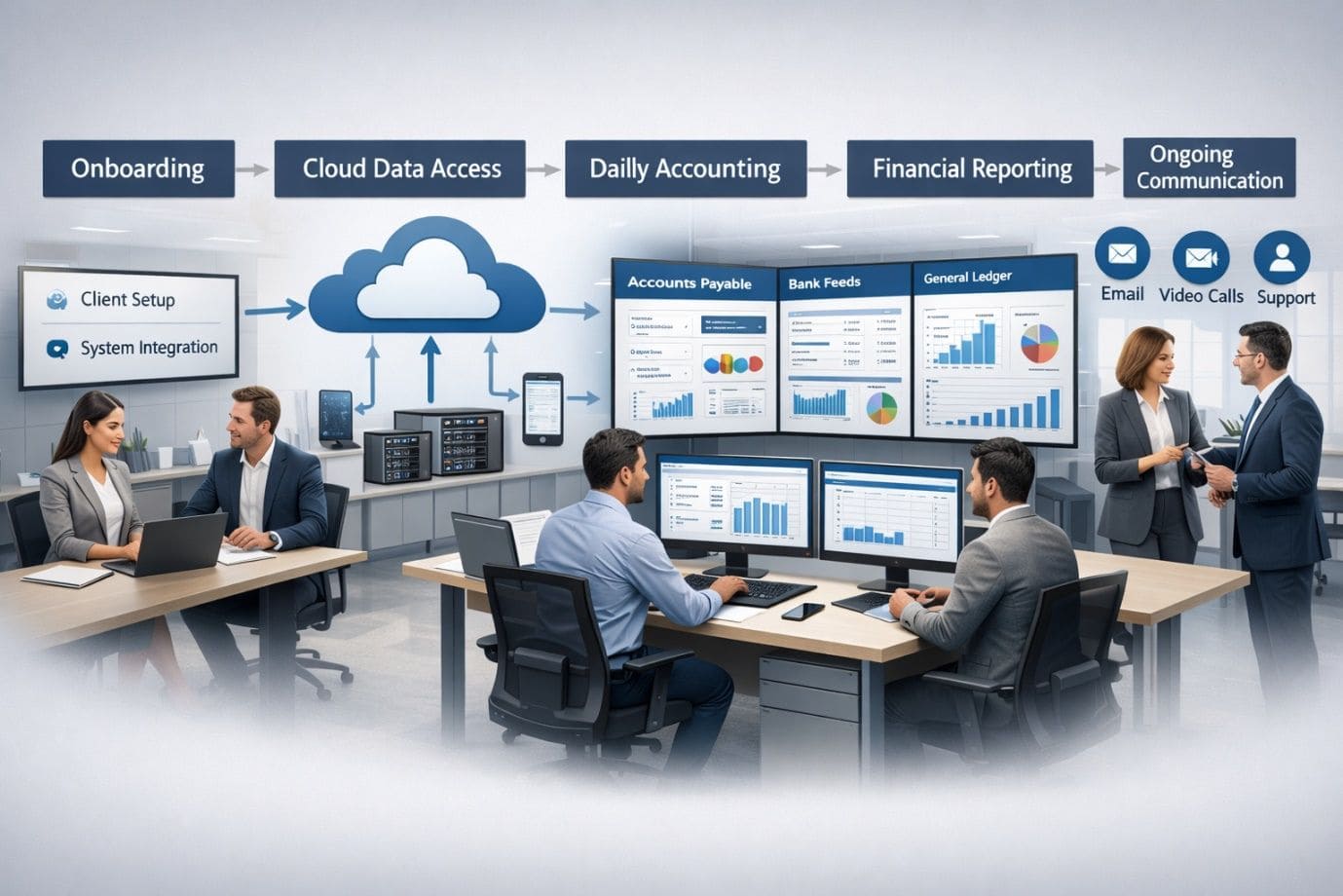 How Outsourced Accounting Works